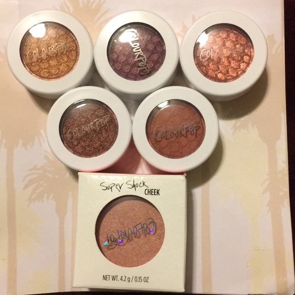 Colourpop Other - Colorpop Set of 6 Super Shock Collection